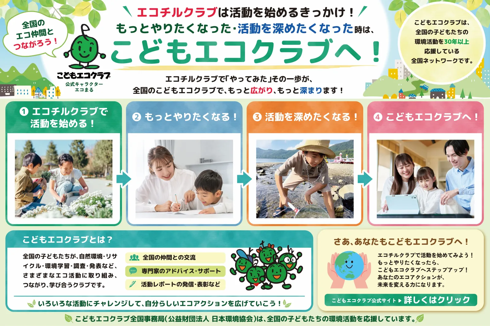 こどもエコクラブへ！
