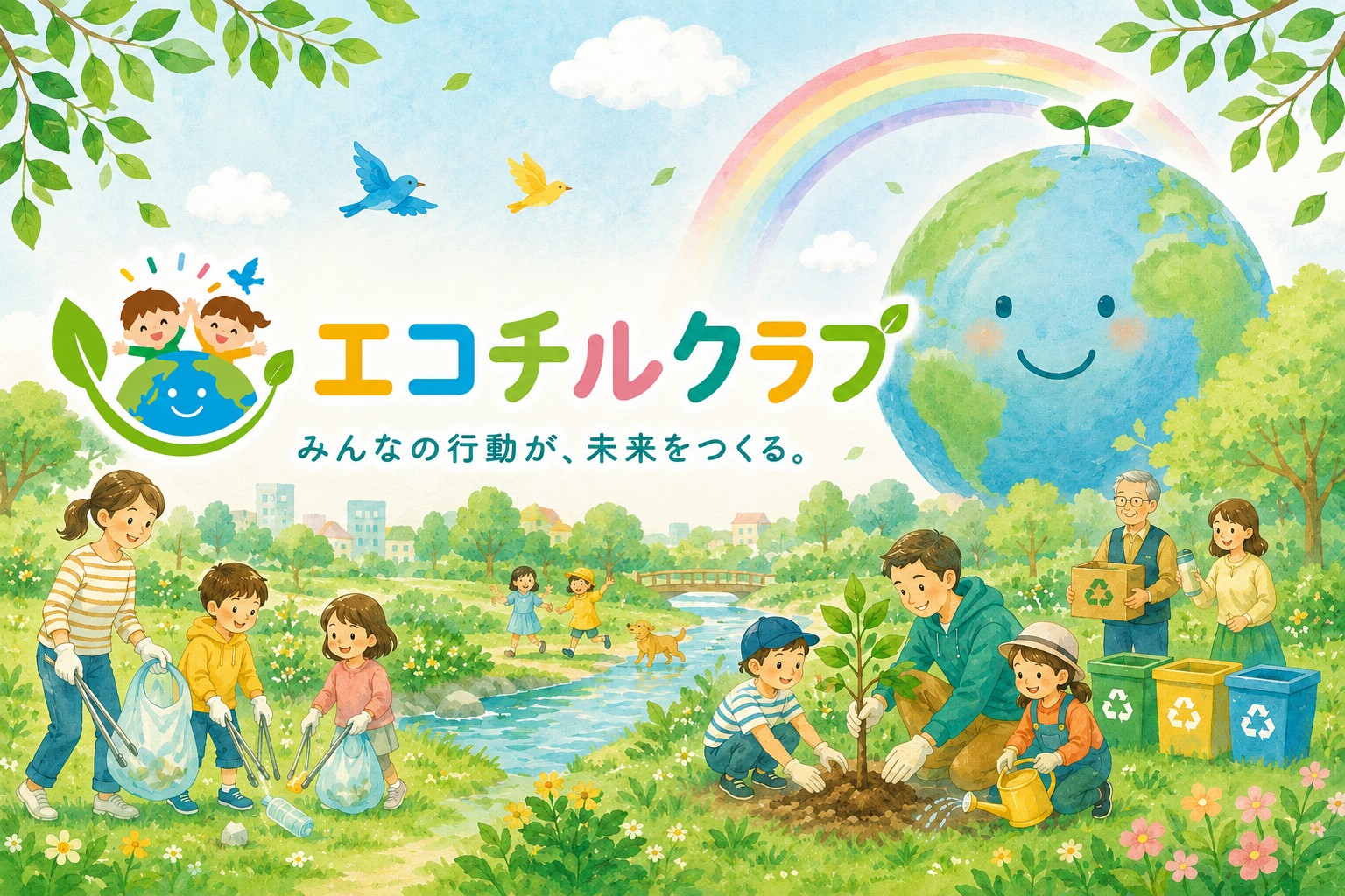 みんなの行動で未来を変えよう！