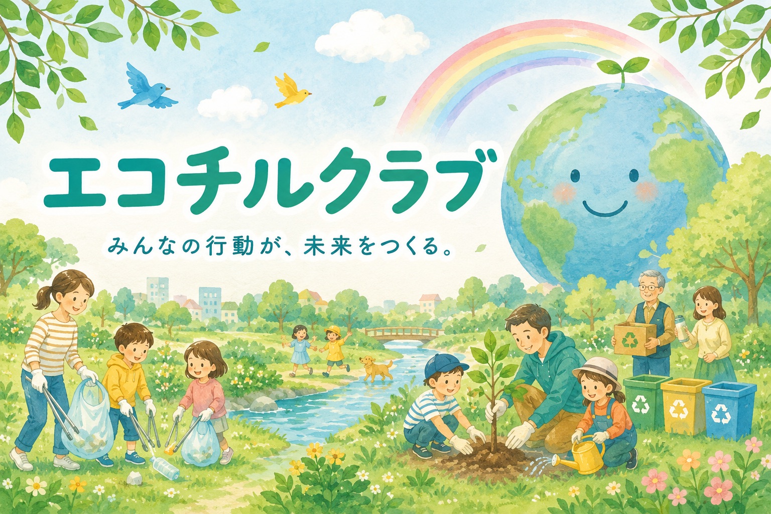 みんなの行動で未来を変えよう！